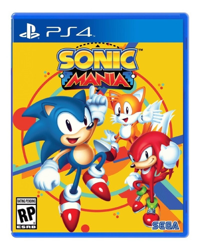 Sonic Mania Ps4 Fisico Sellado Original Envio Ade Ramos