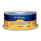 Disco Dvd+rw 4x 4.7 Gb Campana Con 30 Pi