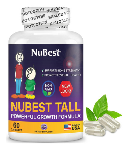 Formula De Crecimiento De Altura Nubest Tall 60 Capsulas