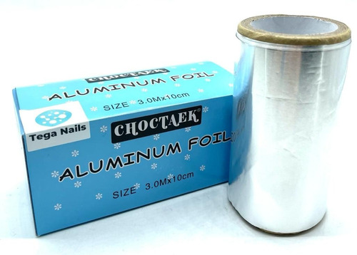 Papel Aluminio Foil Uñas Removedor Acrílico Gel Semipermanen