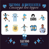 Tatuajes Temporales Mundial X10 Tattoos
