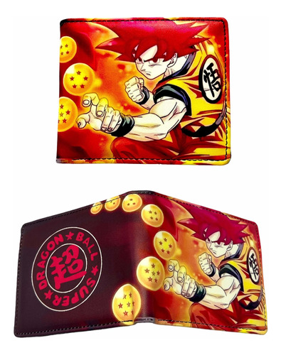 Billetera Dragon Ball Z Para Regalar Unica Goku Importada Y+