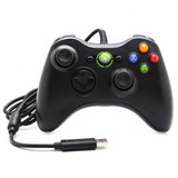 Controle Com Fio Xbox 360 Pc Computador 2 Metros Cabo Usb