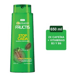 Shampoo Garnier Fructis Stop Caída Cafeína + Vitaminas 650ml