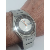 Relógio Seiko 5 6119 Japan Automátic Antigo Do Vovo Todo Ori