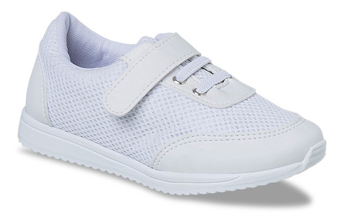 Tenis Infantil Feminino Casual Sapato Menina Velcro Escolar