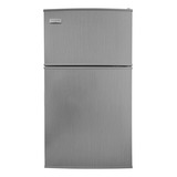 Refrigerador Frigobar Red Velvet Ctbcd7801 Plateado Con Freezer 78l 120v