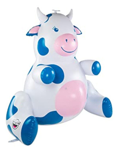 Aspersor Gigante De Vaca Lechera Inflable - El Original  