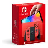 Consola Nintendo Switch Oled 64gb Edición Mario Red Japan