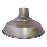 Lampara Campana De Aluminio Pulido 35cm