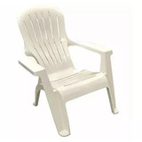 Sillon Plastico De Exterior Voss 2000 Varadero Blanco