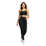 Conjunto Fitness Zero Transparência Legging E Cropped Health