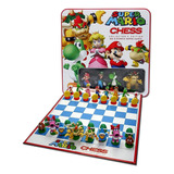 Ajedrez Super Mario Bros Chess Grande Juego De Mesa Princesa