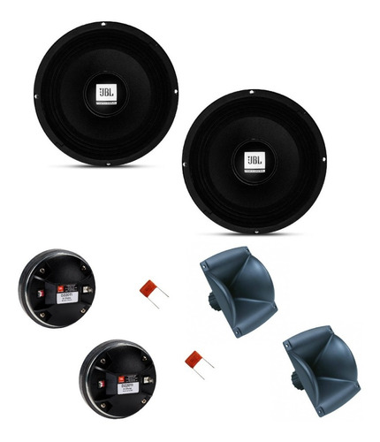 Woofer Jbl Selenium 8pw Pro + Driver Jbl D220ti + Corneta X2