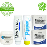 Kit Nopsor Auxiliar Tx De Psoriasis Con 2 Jabones Sólidos