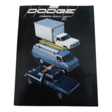 Catalogo  Caminhonete E Furgao Dodge De 1991  -   5921-pe3