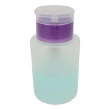 Porta Acetona Com Dosador Manicure E Pedicure 150 Ml - Roxo