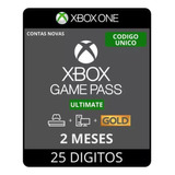 Xbox Game Pass Ultimate 2 Meses - Código 25 Dígitos