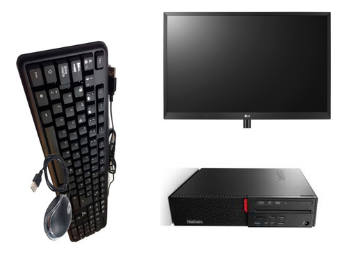 Pc Lenovo Thinkcentre M910s I7/monitor LG 20mk400h