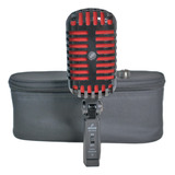 Microfone Dinâmico Vintage Arcano Am-v3-plk Plástico Retrô