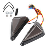 Motocicleta Indicadora Led Triangular Universal En Forma De