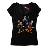 Remera Mujer Ratones Paranoicos Juanse Rock 6 Dtg Premium