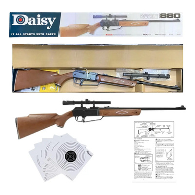 Marcadora Daisy 880 4.5mm Con Mira 4x15 Aisoft Bbs Xchws P Marrón | Envío gratis