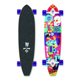 Longboard Skate Patineta Street Surfing Cut Kicktail 