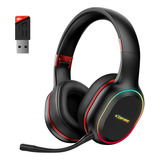 Auriculares Inalámbricos Gamer 2.4 Ghz/ Con Micrófono