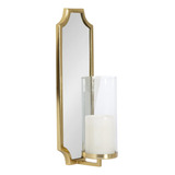 Kate And Laurel Ciel Glam - Aplique De Pared Con Espejo, 6 X