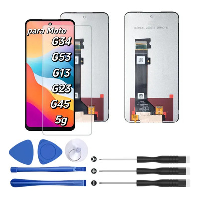 Pantalla Para Motorola Moto G34 G53 G13 G23 G45 5g Xt2335-2\u002F1 Xt2363-2\u002F1 Xt2331-1 Xt2333-1 Moto Xt2369 Pantalla De Repuesto Display Color Negro | MercadoLibre