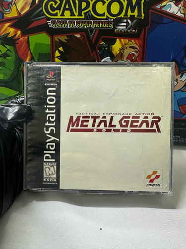 Metal Gear Solid 1 Ps1 Psx Ps One