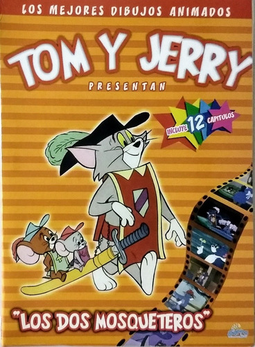 Tom Y Jerry - Dvd Nuevo Dibujos Animados 12 Capitulos