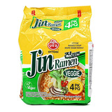 Ottogi Jin Ramen Veggie 4 Pzas 110g C/u, Multibolsa