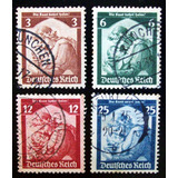 Alemania, Reich - Serie Yv. 524-7 Retorno Sarre Usada L4549