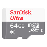 Memoria Ultramicro Sdcx/sdxc Sandisk 64gb 100mb/s Uhs-i C10