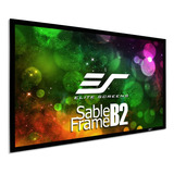 Elite Screens Sable Frame Pantalla De Proyeccion De Marco Fi