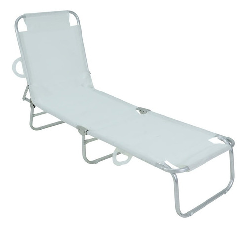 Cadeira Espreguiçadeira Textilene Para Tomar Sol