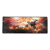 Mousepad Gamer Profisional Jogo Tiro Cs Xg 80x30 Helicóptero