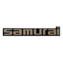 Emblema Palabra  Samurai  Suzuki Samurai