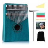 Kalimba Thumb Piano 17 Key Pocket Piano Portable Mbira Sa