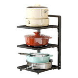 Cookware Rack | Cookware Organizer For Cupboard | Pot Lid