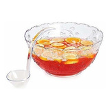 Punch Bowl De Plástico De Primera Calidad Con Cucharón