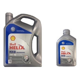 5 Lt Aceite Shell Helix Hx8 5w40 100% Sintético Vw Bora 1.8