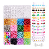 Set De Cuentas De Sirena 1672 Pcs Diy Hacer Pulsera Collar