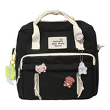 Mochila Morral Kawaii Importado Con Accesorios