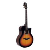 Violão Tagima California Sb Sunburst Elétrico Aço