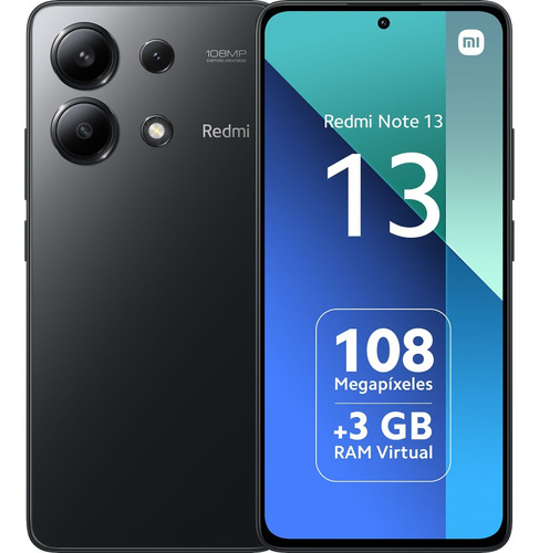 Xiaomi Redmi Note 13 4g Dual Sim 256 Gb Negro 8 Gb Ram