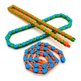 Wacky Track Fidget  Snake Serpiente Juguete Vibora Combo X3