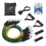 Bandas De Resistencia Ejercicio Multifuncional Kit 5 Piezas